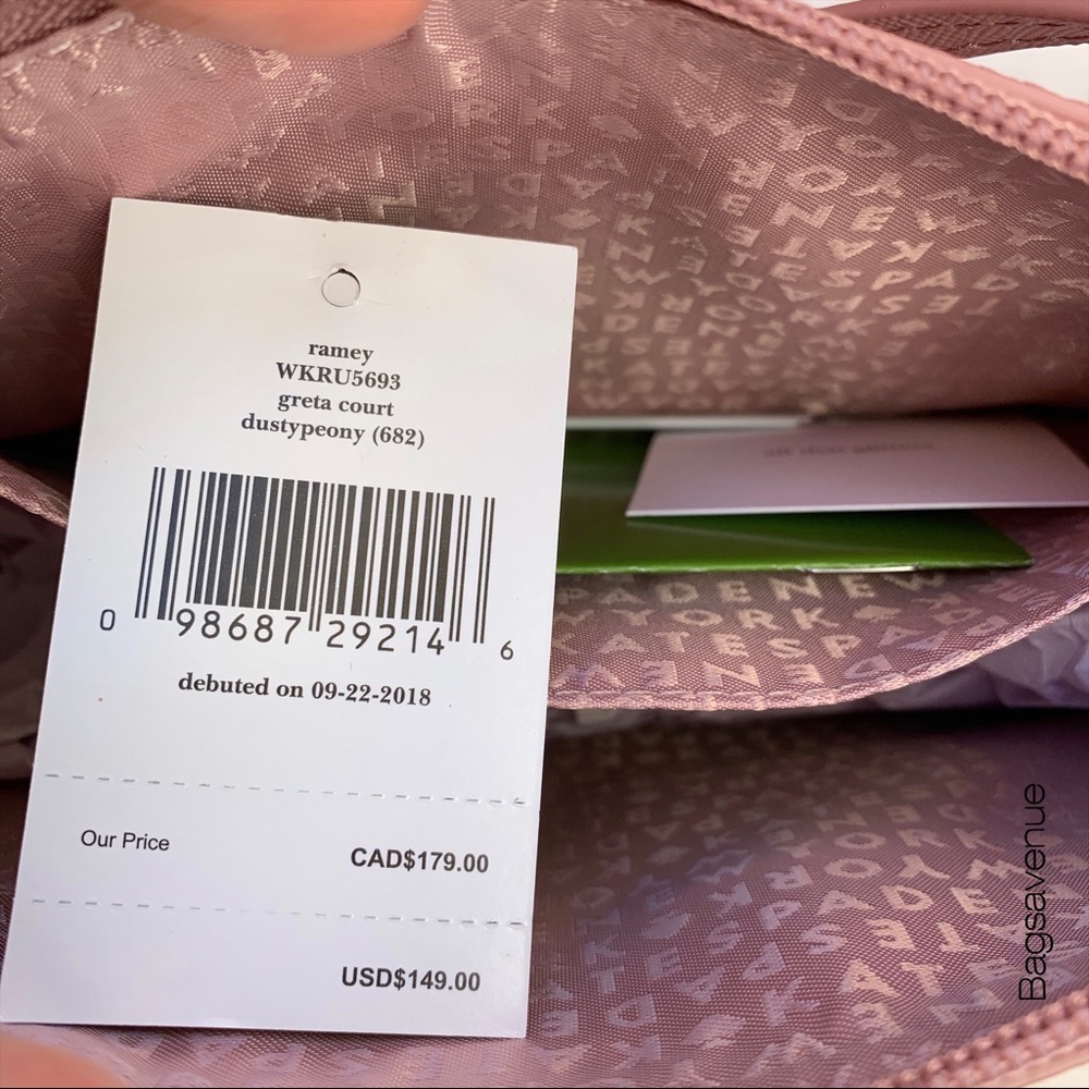 Kate spade Ramey Greta court dusty peony crossbody - Picture 4 of 6